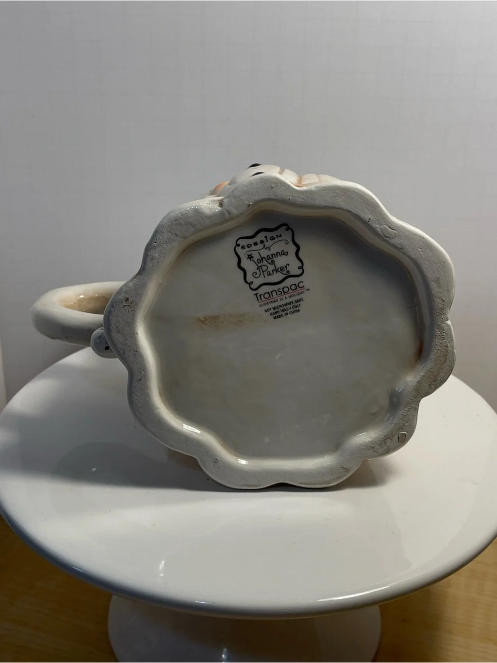 Johanna Parker 2026 Ceramic Ghost Boy Mug - NWT **